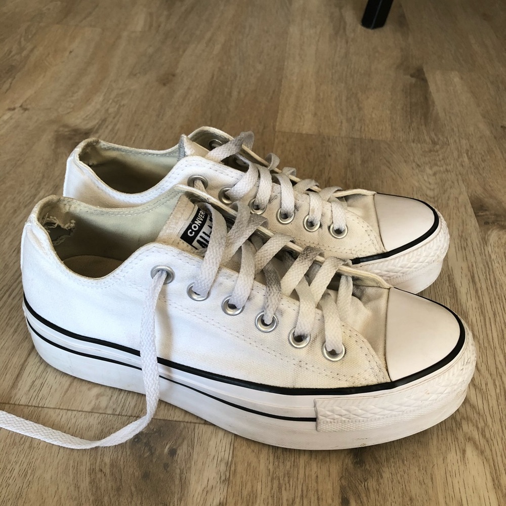 CONVERSE White Platform